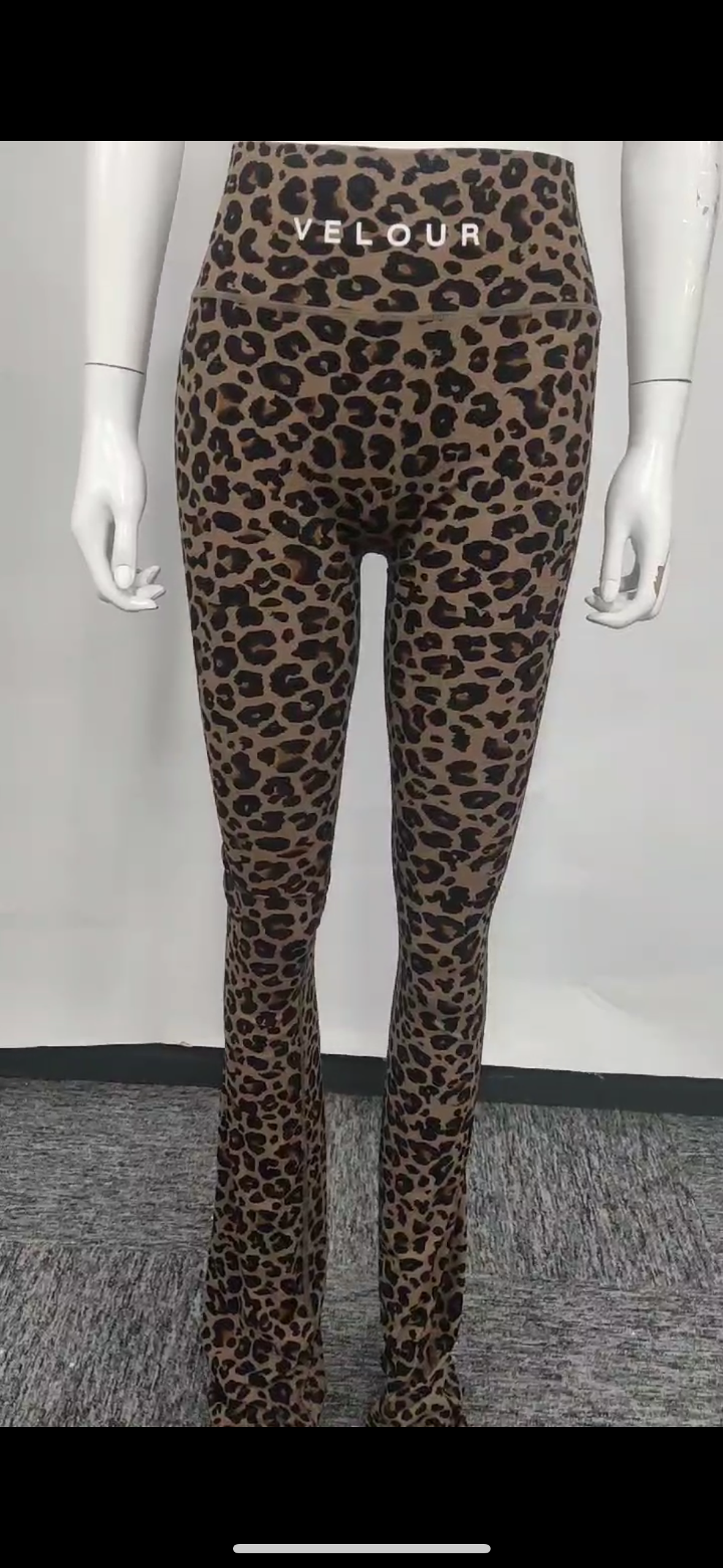 VELOUR  LEOPARD TRACK SUIT